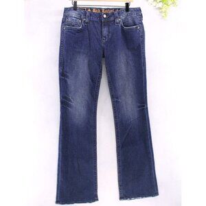 Rock Revival Women's Julee Boot Cut Denim Blue Jeans Sz 32x32 NEW